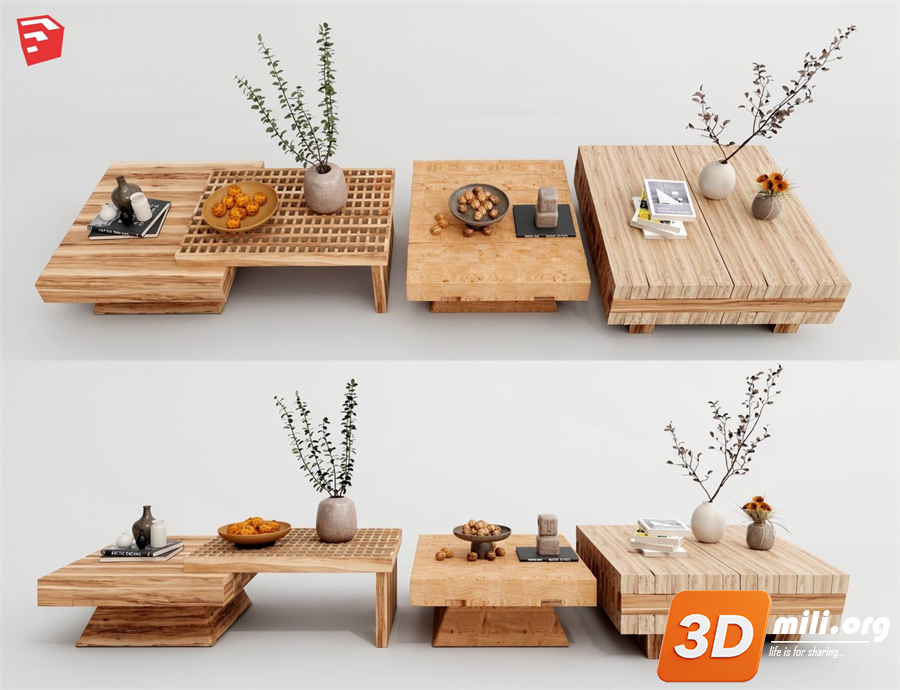 Tea Table Skp Files 